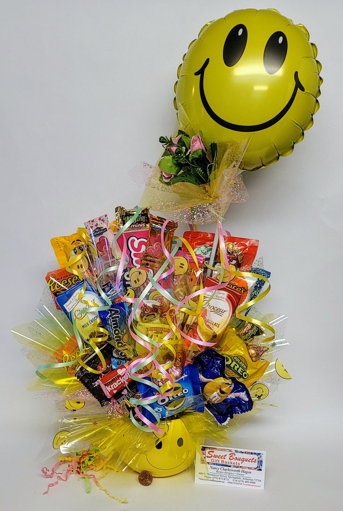 Happy Birthday Mug or Vase Bouquet