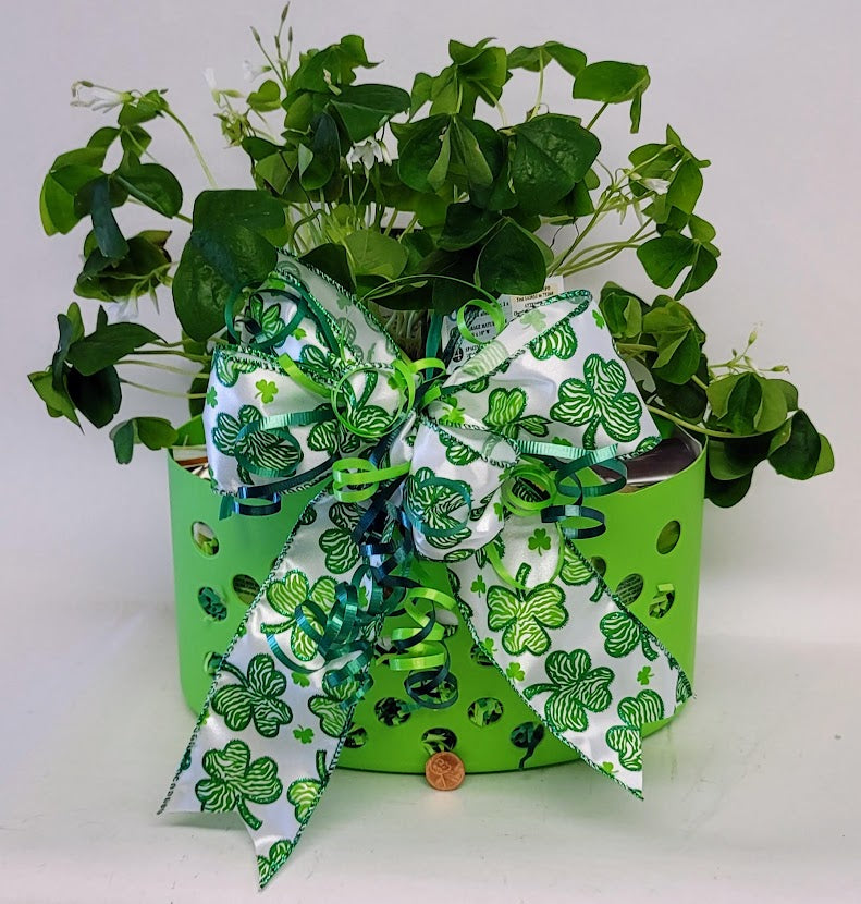 Custom St Patrick's Day Basket Quote