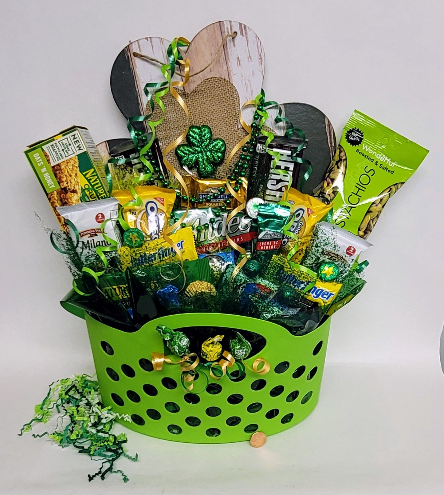 Custom St Patrick's Day Basket Quote