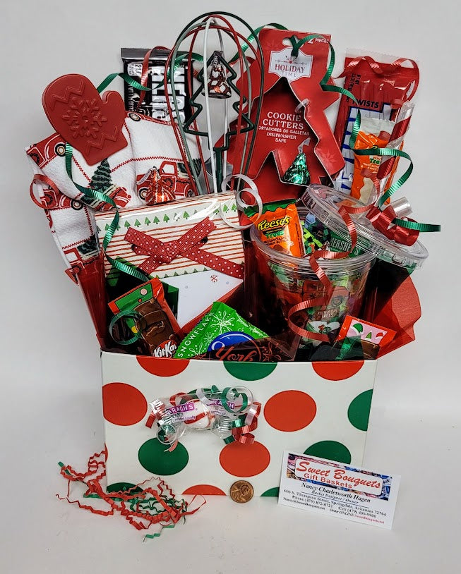 Christmas Baking Gift Basket