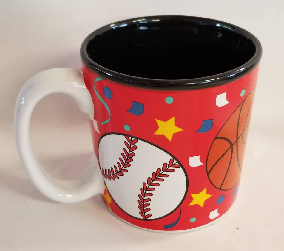 Sports-Themed Mug Valentine