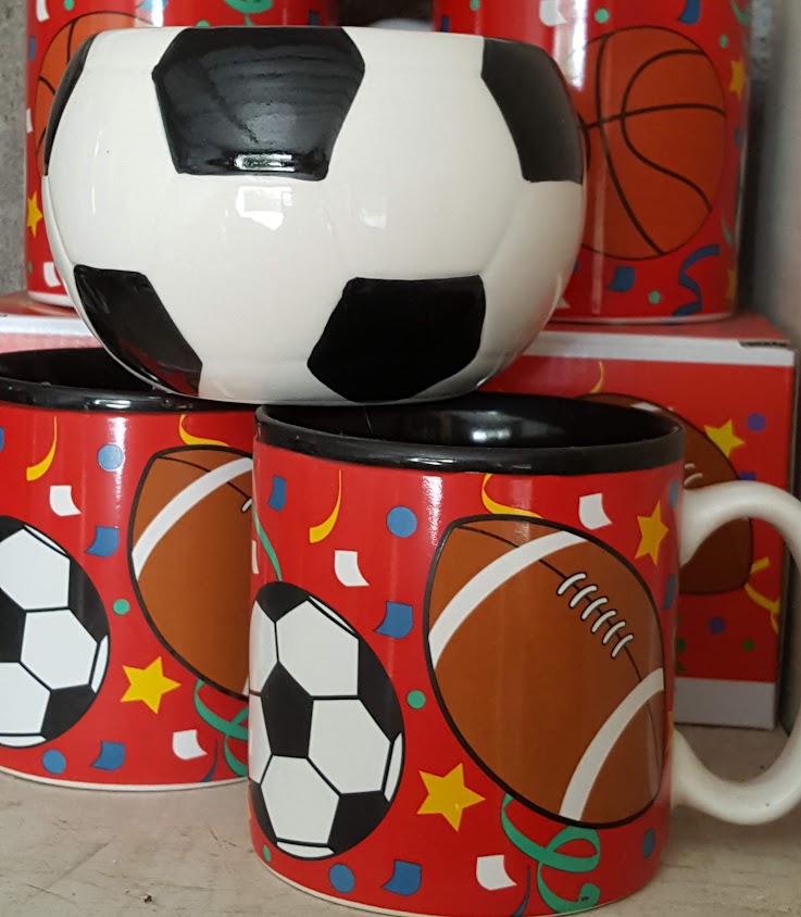 Sports-Themed Mug Valentine