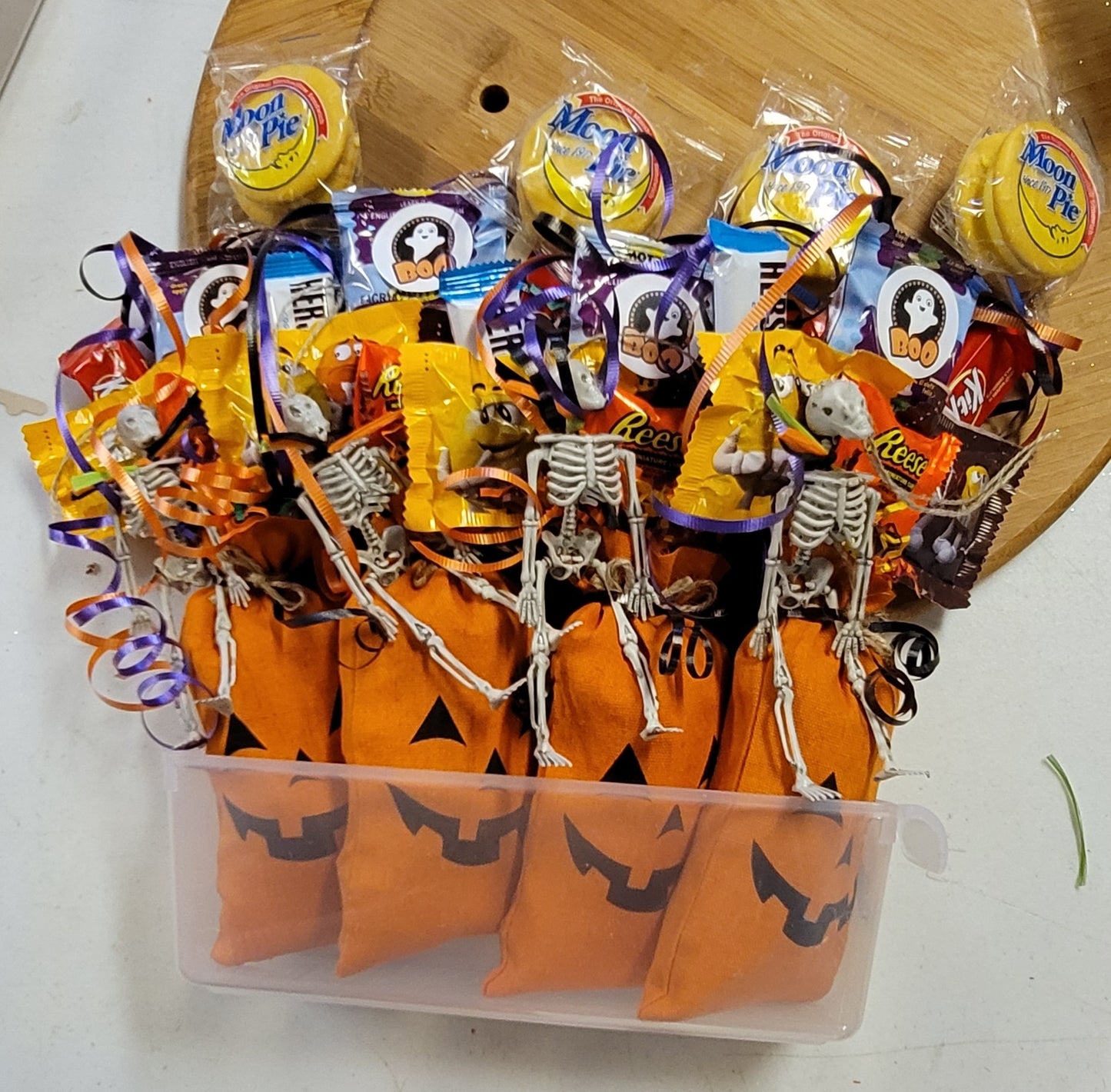 Custom Halloween Basket Quote