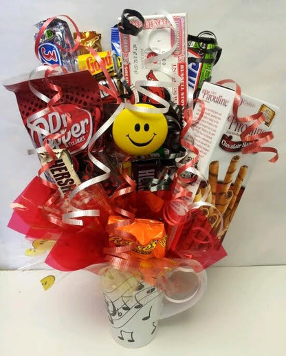 Music Mug Candy Bouquet